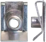 fastening M6 ZINC-PLATED UNCOLOURED PASSIVATED. 10pc.