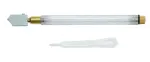 glass knife with oil