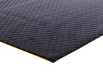 Insulating mat - soft, paint: black, dimensions: 500mm/500mm, quantity in packing: 10pc