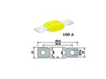 fuse Megaval 100A yellow distance between bolts 50,8mm
