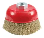 cup wire brush  75MM, wavy wire