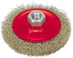 round brush 115MM, wavy wire