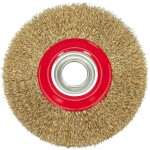 brush disc 125mm, cable knurled
