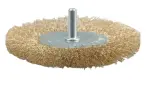 round brush with handle 75MM wavy W.