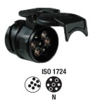 ADAPTER 13KL plug+7 KL plug P:53MM