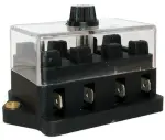 fuse box 4:LE for flat fuses