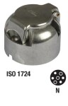 plug 7KL. 12V ISO1724 aluminium