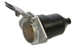 plug 7N/24V ALUM. KRUVIL.ISO3731