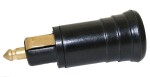 plug 2-pin. plastic 6-24V