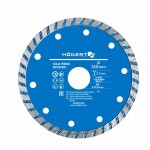 The diamond cutting disc 125mm for concrete turbo