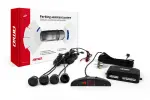 parking sensors displayga 4pc black Amio