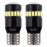 LED Canbus T10 12-24V 2pc Amio