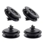car floor mats fastenings 4pc, plastic