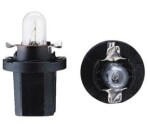 NARVA BAX 1,2W BAX8,5d/2 black 12V 