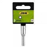 1/4" long socket 11mm. satin cr-van. hanging packaging jbm