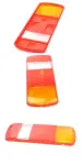light glass 334X122MM 5-part. MB ATE,MAN TGL