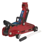 SEALEY Trolley Jack, 2T, min 128mm, max 356mm, weight: 9,9kg