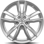 Alloy Wheel Reds Fast Glossy Silver 7.5x17" 5x108 ET45 middle hole 72.3