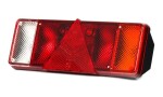 WAS lampa rear, multi-function, right side, 2- LED, with triangle reflective 24V