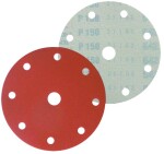 STARCKE round sandpaper ERSTA 542 / 6 hole / velcro fastener / f150mm P60 50 pc.