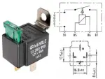 relay 12V 4-KL 30A fuse 12V