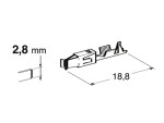 plug 18.80 x 2.80mm JPT F280