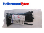 HELLERMANN plastic VITS 100pc. 150X3,5 black