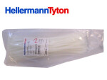 HELLERMANN plastic VITS 100pc. 300X4,6 white