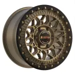 Alloy Wheel Fondmetal Bluster Matt Braun Black Lip 9x20" 6x139.7 ET48 middle hole 95.1