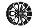Alloy Wheel Dezent KC dark Black/polished 6.5x17" 6x120 ET50 middle hole 74.6