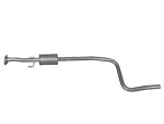 EXHAUST MATIZ 0.8 98- MID.SIL.AL.