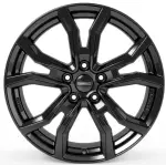 Alloy Wheel Dezent TV Black 7x17" 5x120 ET55 middle hole 65.1