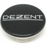 Dezent Wheel Cap ZT2310B 74.5mm Black