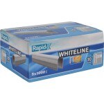 Cable staples No 36 14mm white 5x1000pcs carton box