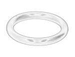 OE BMW 11 53 1 710 055 / gasket, radiator hose fits: bmw 5 (e39), 5 (e60) 2.0-5.0 09.95-03.10