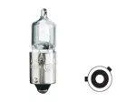Metallsokliga BULB 12V H6W, BAX9s