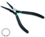 TOPTUL lock ring pliers 7", length: 180mm, for inner rings