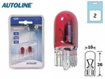 glass socket bulbs 12V T10, W2.1x9.5d