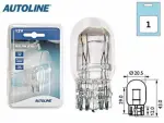 glass socket BULB 12V T20, W21/5W, W3x16q