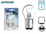 Metallsokliga bulbs 12V 21/5W (BAY15d)