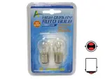 Metal socket bulb couple 12V P21/5W, BAY15d