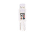 LED BULB 12V T5 (glass socket) white