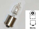 Metallsokliga BULB 12V HR15W, BA15s