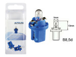with plastic socket BULB 12V 1W (B8.5D)
