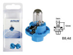 with plastic socket BULB 12V 1.2W (B8.4D)