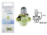 with plastic socket BULB 12V 2W (Bx8.4D)