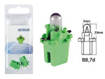 with plastic socket BULB 12V 2W (B8.7D)