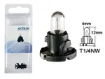 with plastic socket BULB 12V 1.4W (T1/4NW)