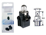 with plastic socket BULB 12V 1.2W