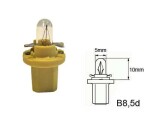 with plastic socket BULB 12V 1.5W (B8.5D)